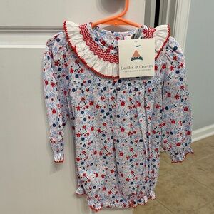 Castles & Crowns Floral Baby Romper